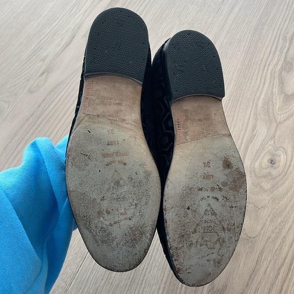 Del toro smoking loafer black velvet women’s - Picture 5 of 6